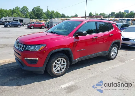 2018 Jeep Compass Sport Fwd from USA, damaged, VIN 3C4NJCABXJT308768